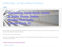 Tablet Screenshot of clubsundog.com